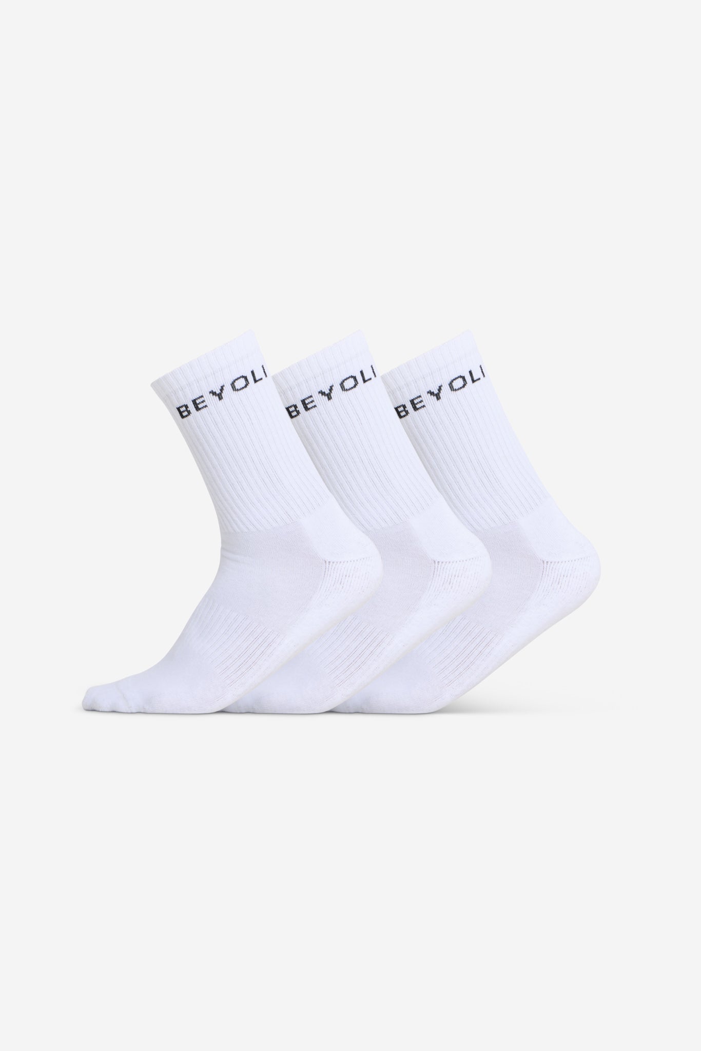 Chaussettes blanches Beyoli - 3 paires