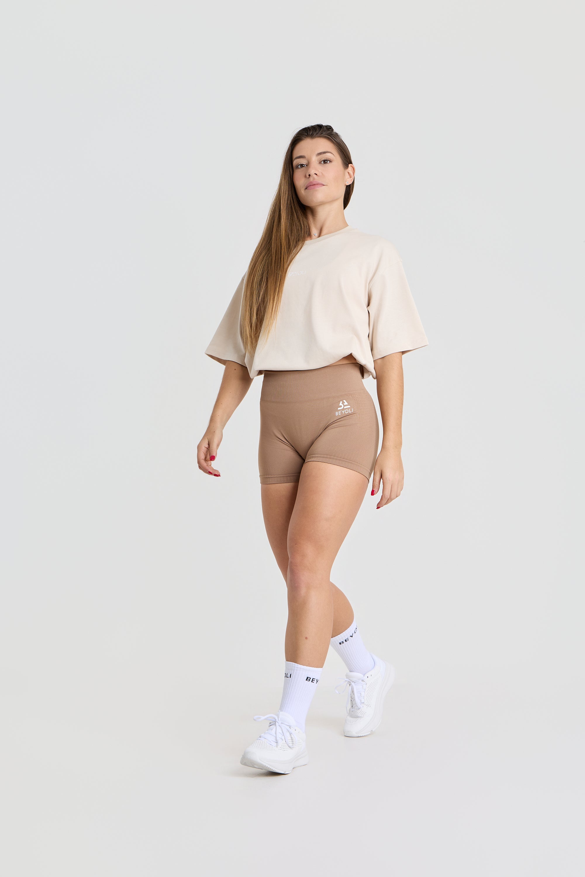 Short Seamless Beyoli - Taupe