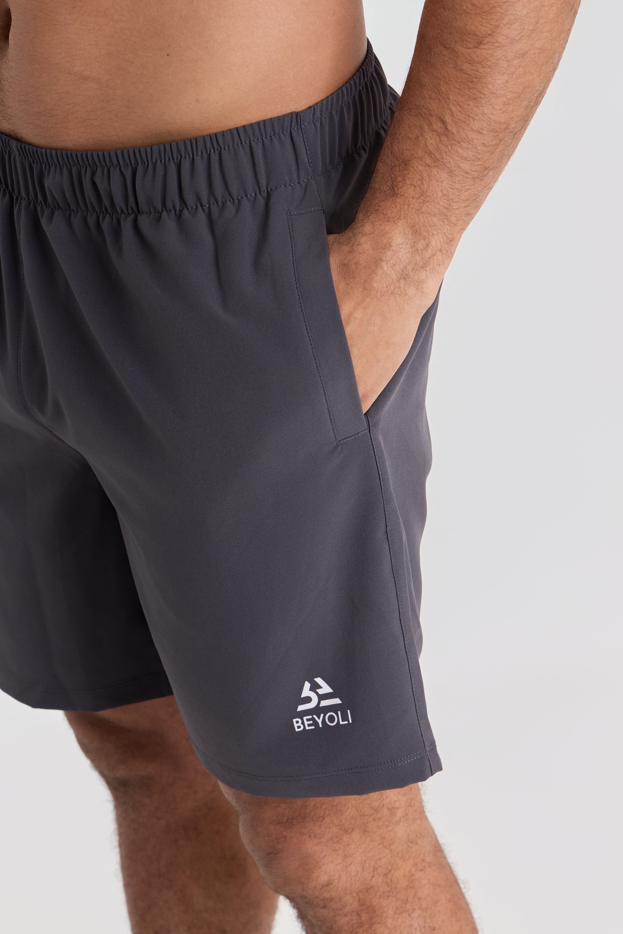 Short Essential Polyester Beyoli - Gris