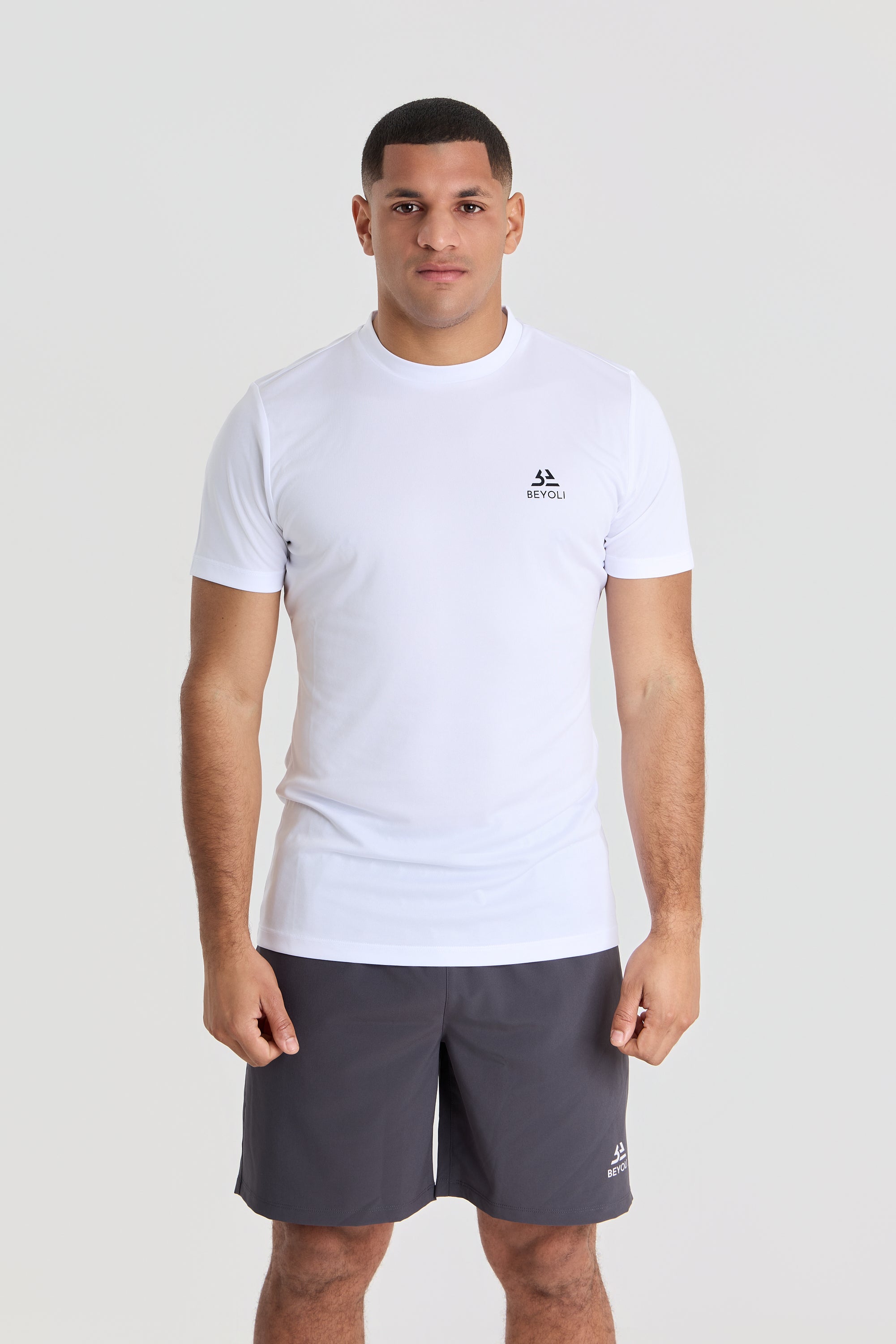 T-shirt Essential Polyester Beyoli - Blanc