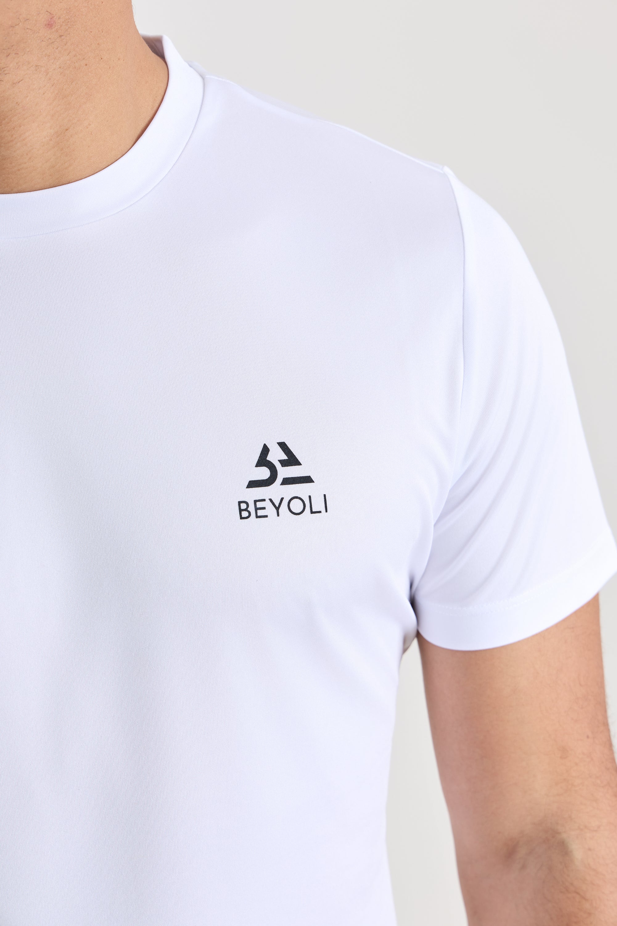 T-shirt Essential Polyester Beyoli - Blanc