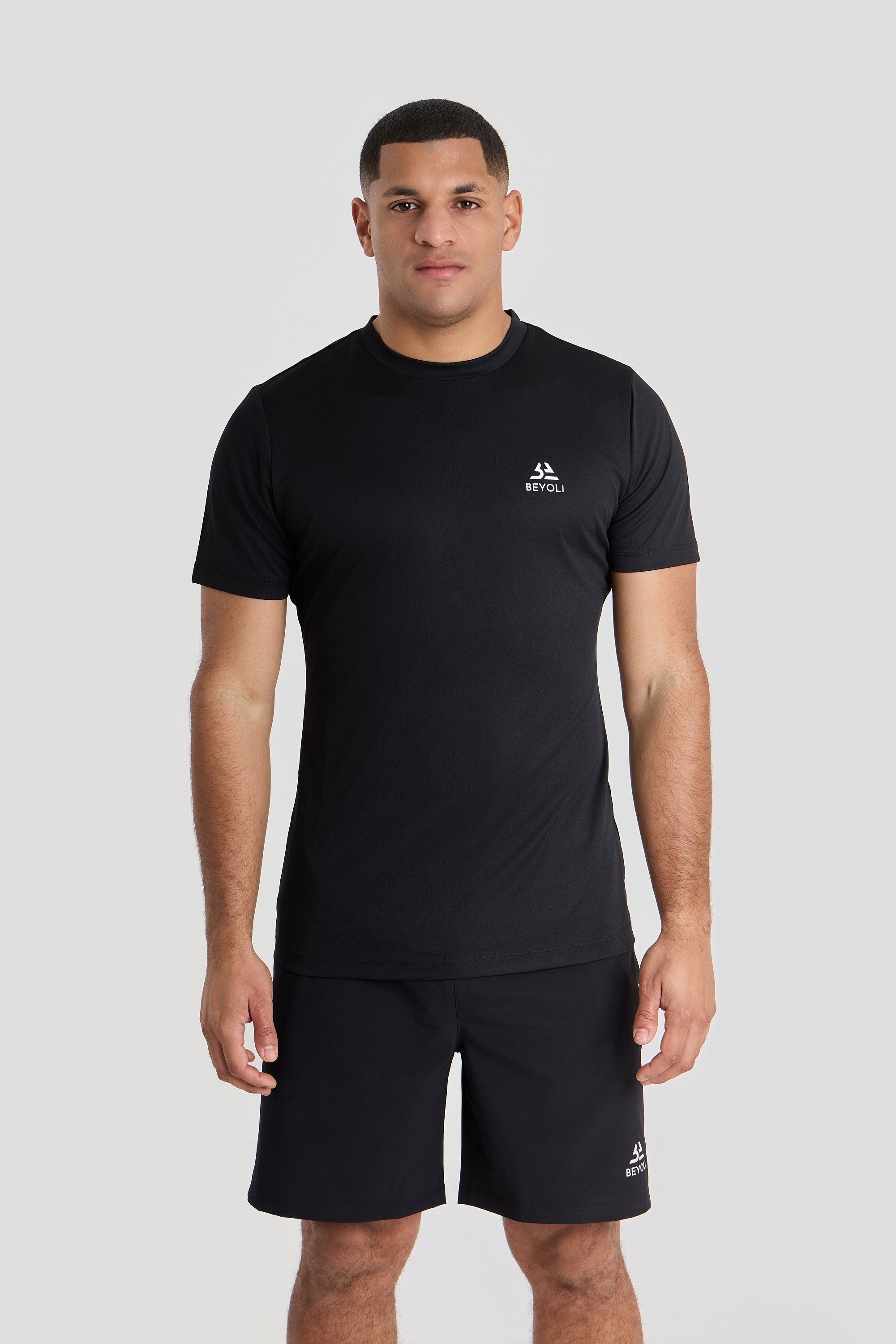 T-shirt Essential Polyester Beyoli - Noir