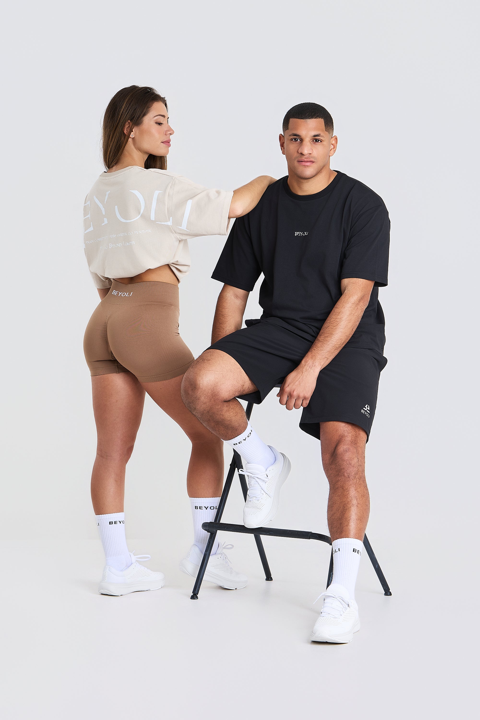 T-shirt Impact Beyoli Homme - Sable