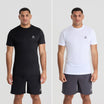 Pack 2 T-shirts Essential Beyoli - Noir + Blanc